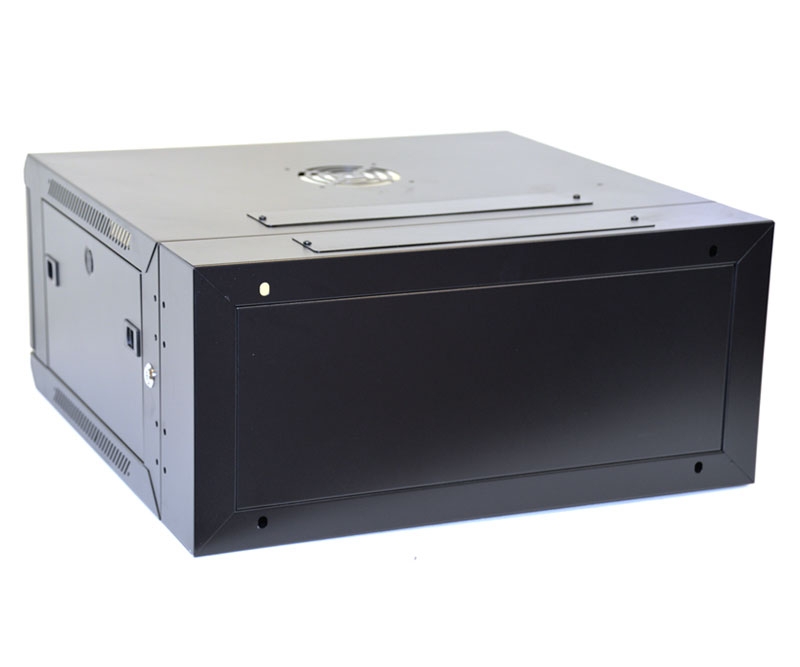 4U Wall Mount Equipment Vented Border, Double Fibertronics, Inc.