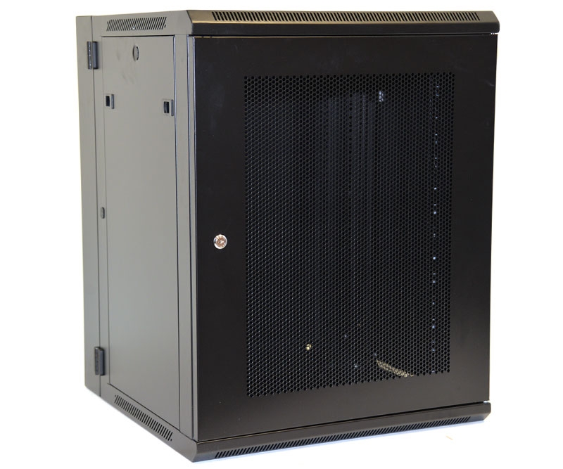 15U Wall Mount Equipment Mesh Door, Double Fibertronics, Inc.