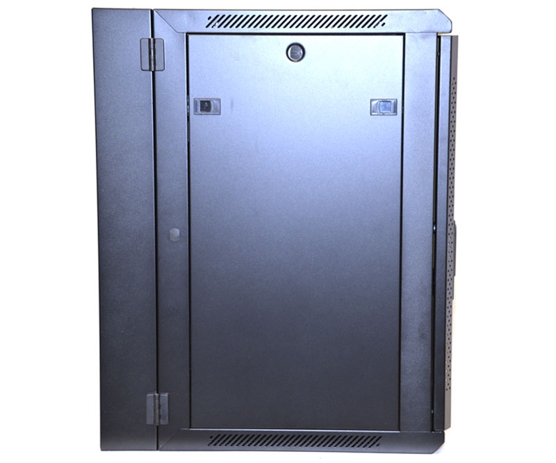 15U Wall Mount Equipment Vented Border, Double Fibertronics