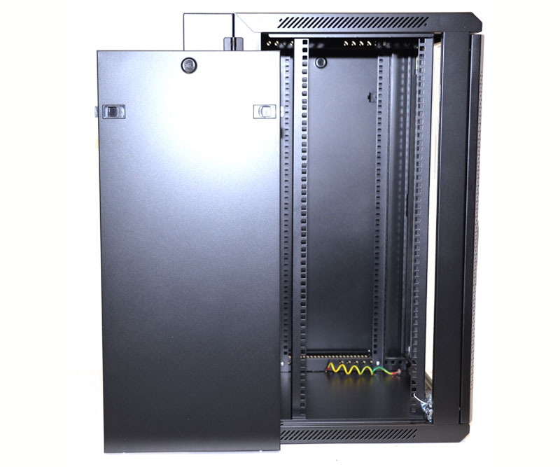 18U Wall Mount Equipment Vented Border, Double Fibertronics