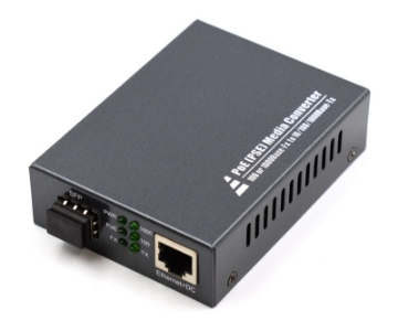 Show details for Power Over Ethernet (POE) - Gigabit Media Converter - Accepts (x1) SFP Module  Power Over Ethernet to Fiber Optic Gigabit Media Converter