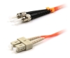 Orange SC to ST Fiber Optic Patch Cable