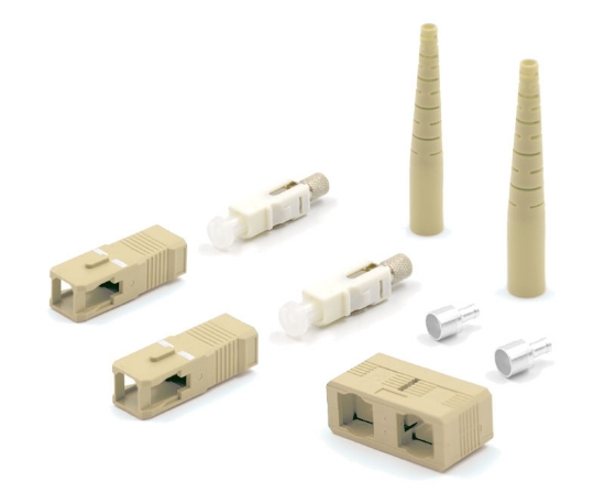 SC Multimode Duplex 2mm Epoxy Connectors Kit