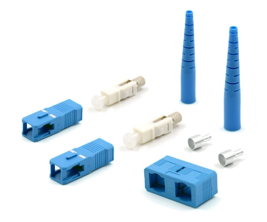 SC Singlemode Duplex 2mm Epoxy Connectors Kit