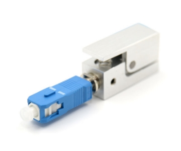 Show details for SC Square Shape Bare Fiber Adapter SC Square Shape Bare Fiber Adapter