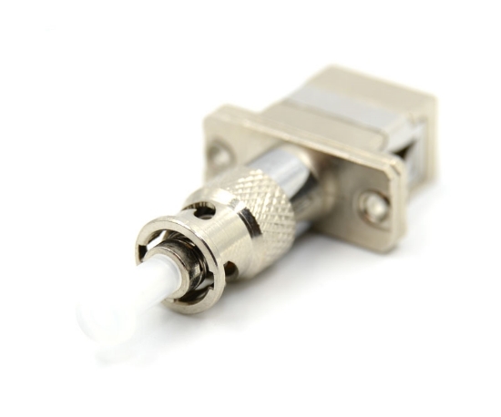 ST Male - SC Female 9/125 Hybrid Adapter