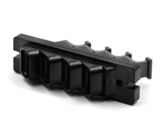 Ganged MPO 1x4 Angled Adapter