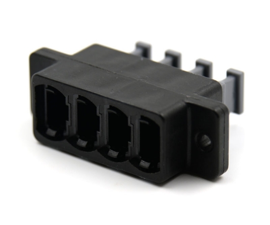 Ganged MPO 1x4 Straight Adapter