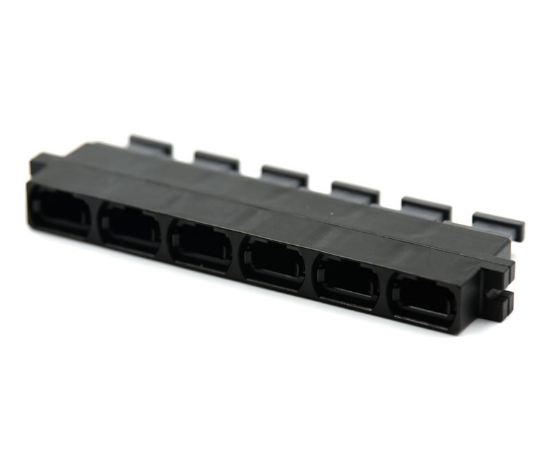 Ganged MPO 1x6 Straight Adapter