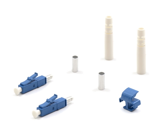 LC Singlemode Duplex 3mm Epoxy Connectors Kit