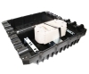 144 Fiber Outdoor Splice Enclosure - x6 Splice Trays Included - 6 Ports at 20mm