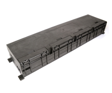 Show details for 24-Fiber Horizontal Outdoor Splice Closure – 8 Ports (4×13.5mm, 4×8mm), 16 Drop Cable Ports (3mm) 24 Fiber Outdoor Splice Enclosure
