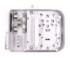 12 Fiber Wall Mount Termination Box - Splice Tray Included - 15 Ports (x3) at 12mm (x12) at 3mm