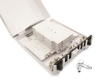 48 Fiber Wall Mount Termination Box - x4 Splice Trays Inlcuded - 2 Ports at 24.5mm