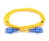 10m, SC to SC, Duplex, Singlemode Armored Fiber Optic Cable