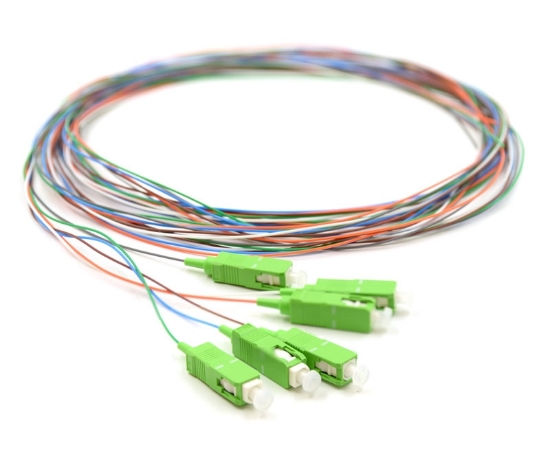 3m, 6 Fiber SC Pigtail, Singlemode, OS2