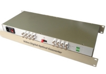 Show details for 16 Channel Video Over Fiber Optic Converter with Data 16 Channel Video Over Fiber Converter with Data