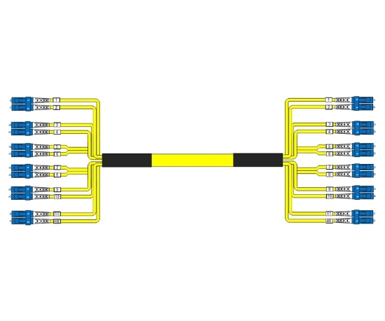 Picture of 48 Fiber Custom Cable Assembly - 9/125µm Singlemode OS2 - Distribution Plenum Rated