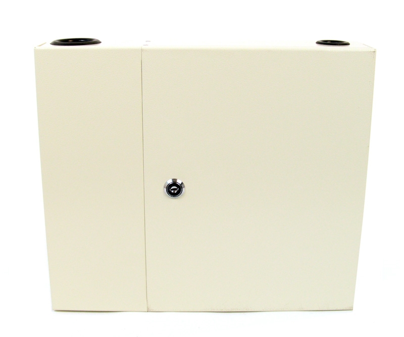 24 Fiber Indoor Rated Wall Mount Enclosure Unloaded Fibertronics Inc 