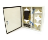 48 Adapter Slot, Outdoor Wall Mount Box, Single Door