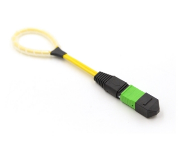 Show details for 12 Fiber MPO/APC Standard Loopback - 9/125µm Singlemode OS2 12 Fiber MPO Standard Loopback OS2