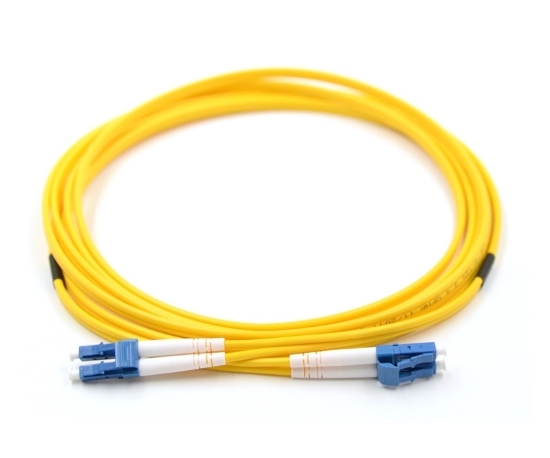 3m, LC to LC, Duplex, Singlemode Armored Fiber Optic Cable