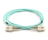 3m SC to SC Duplex OM3 Multimode Fiber Optic Patch Cable