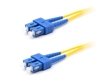 Yellow SC to SC Fiber Optic Patch Cable