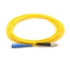 SC/UPC to FC/UPC Simplex Fiber Optic Patch Cable, Singlemode, 1 Meter