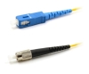 Picture of SC/UPC to FC/UPC Fiber Optic Patch Cable Simplex - 9/125µm Singlemode OS2 - 3mm Yellow PVC Rated Jacket - 5 Meters in Total Length