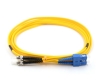 1m SC to ST Duplex Singlemode Fiber Optic Patch Cable