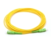 SC/APC to SC/APC Simplex Fiber Optic Cable, Singlemode, 1 Meter