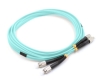 FC to FC Duplex OM3 Multimode Fiber Optic Patch Cable