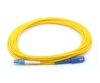 LC/UPC to SC/UPC Simplex Patch Cable, Singlemode, 1 Meter