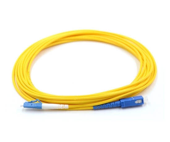 6m, LC to SC, Simplex, Singlemode Fiber Patch Cable