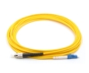 LC/UPC to FC/UPC Simplex Fiber Optic Patch Cable, Singlemode, 10 Meters