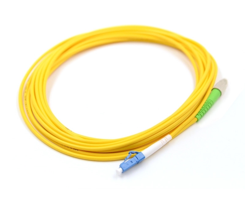 LC/UPC to FC/APC Fiber Optic Cable Simplex Singlemode | Fibertronics, Inc.