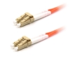 Orange LC to LC Fiber Optic Cable