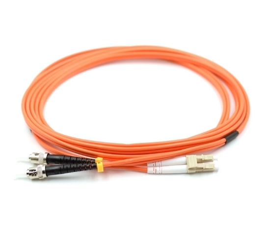 4m LC to ST Duplex Multimode 62.5 Fiber Optic Patch Cable