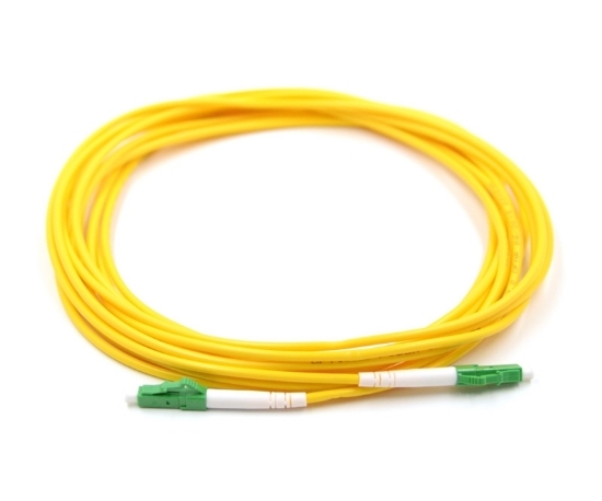 1m, LC/APC to LC/APC, Simplex, Singlemode Fiber Optic Cable