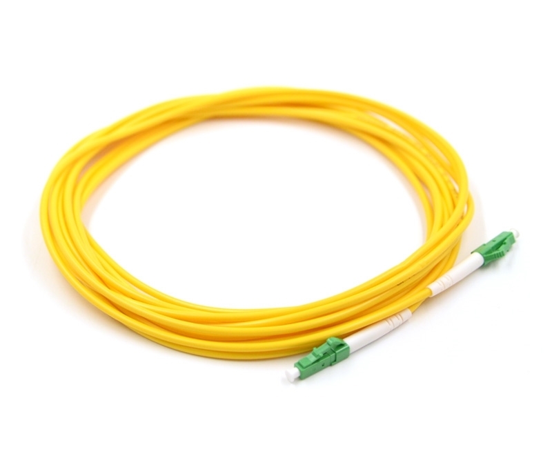 LC/APC to LC/APC Fiber Optic Cable Simplex Singlemode | Fibertronics, Inc.