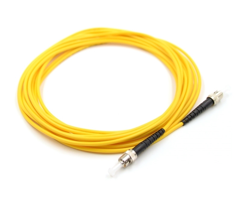 ST/UPC to ST/UPC Fiber Patch Cable Simplex Singlemode | Fibertronics, Inc.