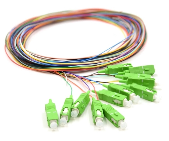 3m, 12 Fiber SC Pigtail, Singlemode, OS2