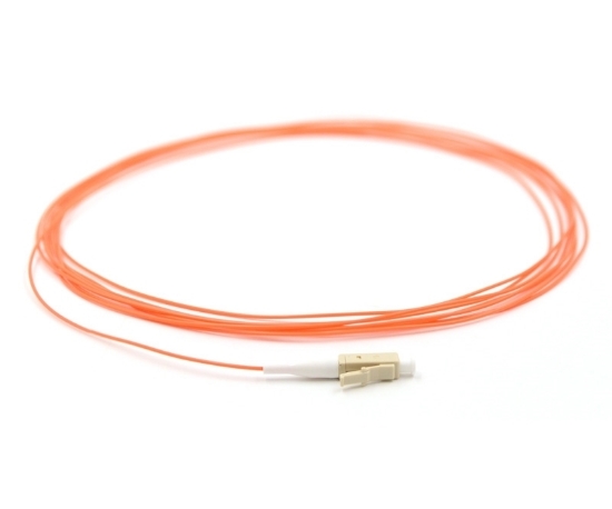 1 Fiber LC Pigtail, Multimode, OM1