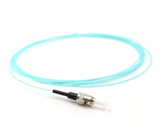 3m, 1 Fiber ST Pigtail, Multimode, OM3