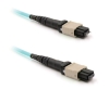 24 Fiber MTP/UPC Cable, Standard Male to Female, Multimode, 1 Meter