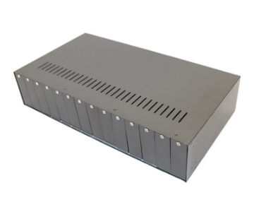 Show details for 14 Port 3U Chassis Mount - Accepts x14 Media Converters - Dual Power - 48VDC 14 Port 3U Chassis Mount - Accepts x14 Media Converters - Dual Power