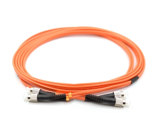 4m FC to FC Duplex Multimode Fiber Optic Patch Cable