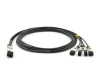 Generic Compatible 40G QSFP+ to SFP+ DAC Cable - 0.5 meters