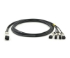 Generic Compatible 40G QSFP+ to SFP+ DAC Cable - 1 meter